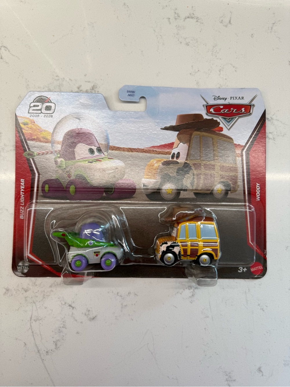Disney Pixar Cars 20th Anniversary 2-Pack - Buzz & Woody